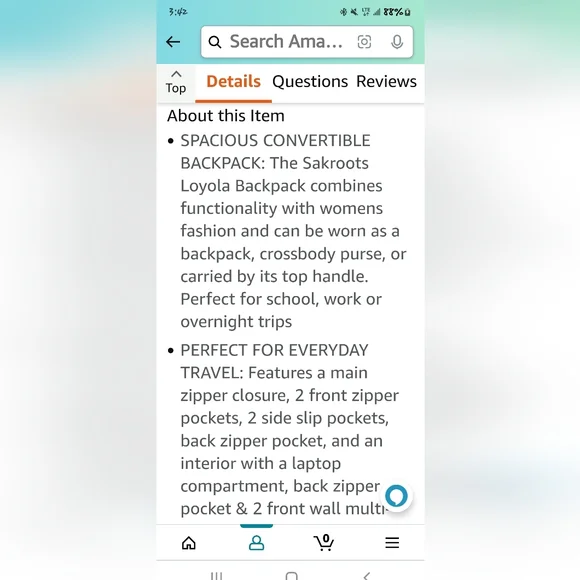 Sakroots Backpack - Picture 4 of 9